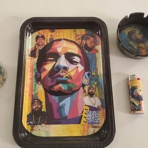 Nipsey Hustle Rolling Tray set